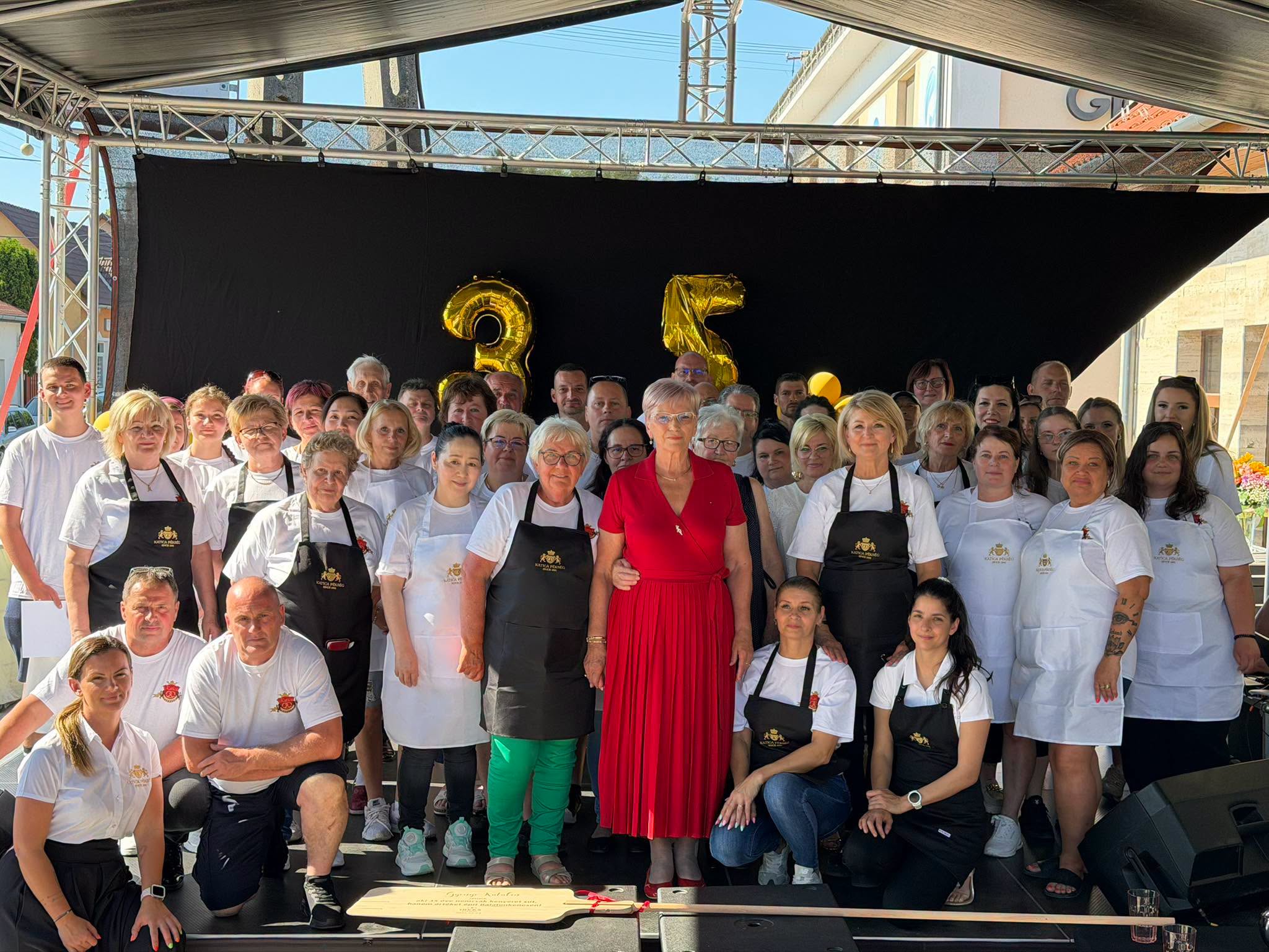 Katica P&eacute;ks&eacute;g jubileum